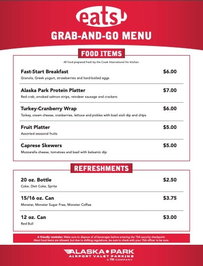 eats! menu